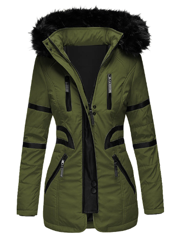 Elegant Women's Winter Coat with Tailored Fit and Exclusive Design