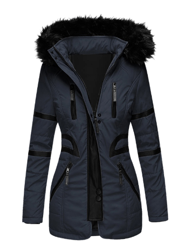Elegant Women's Winter Coat with Tailored Fit and Exclusive Design
