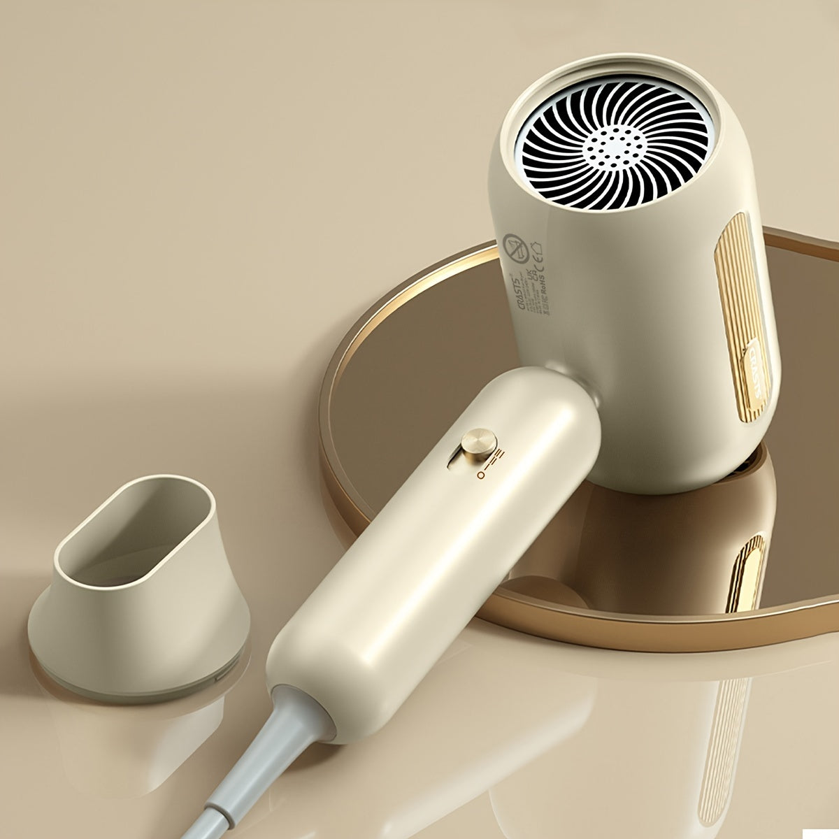 Professional 1900W Hair Dryer with Quick-Drying Nozzle