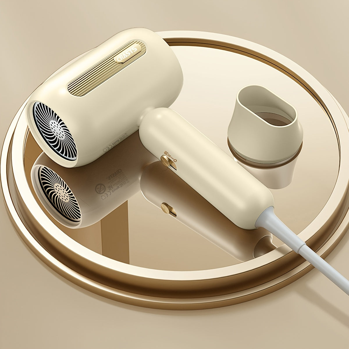 Professional 1900W Hair Dryer with Quick-Drying Nozzle