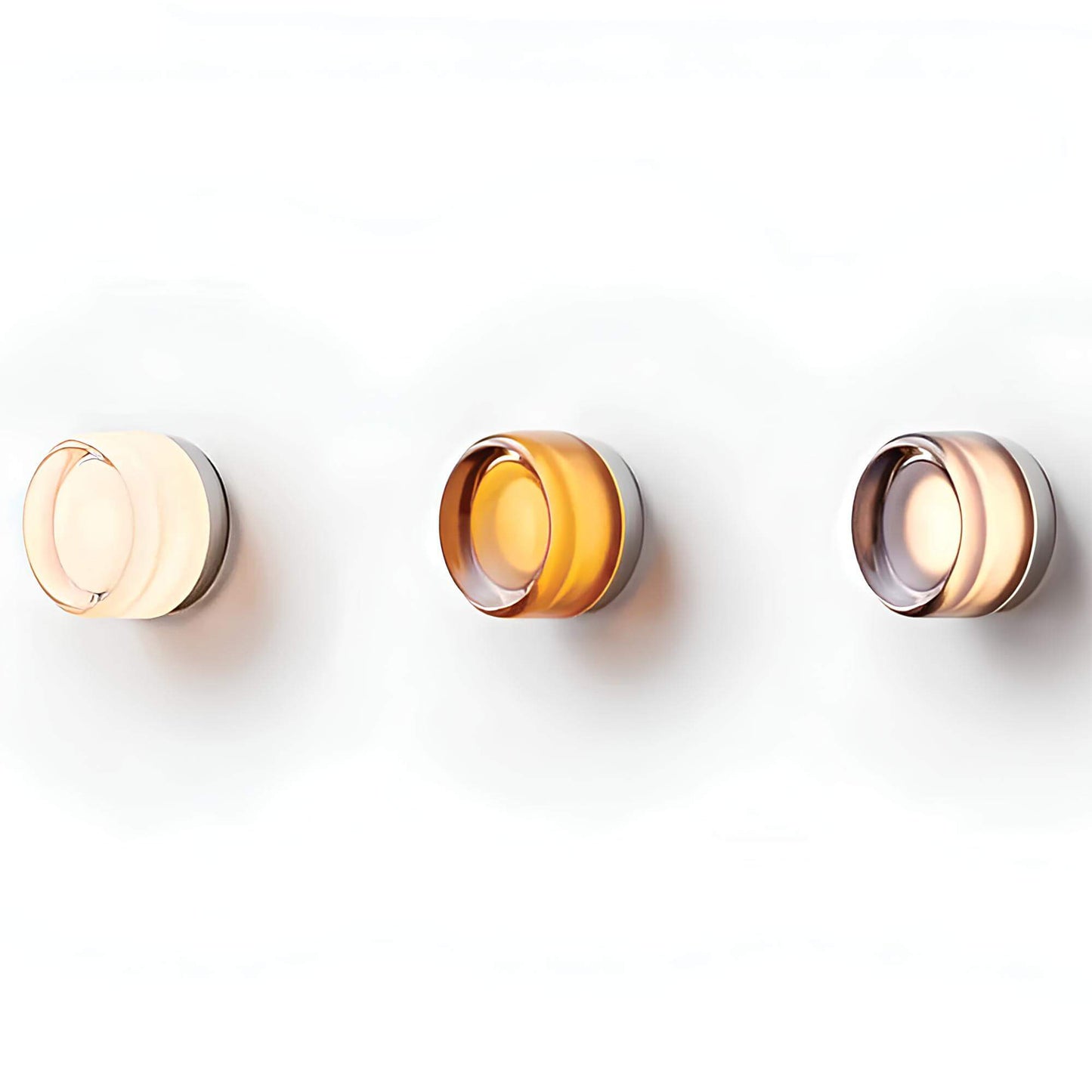Curved LED Wall Lamp in Contemporary Design