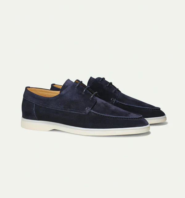 Luxury Leather Lace-up Loafers for Men