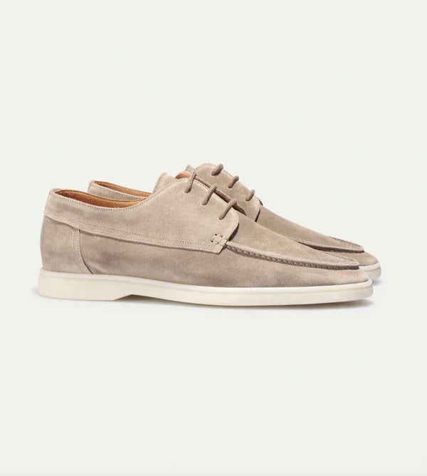 Luxury Leather Lace-up Loafers for Men