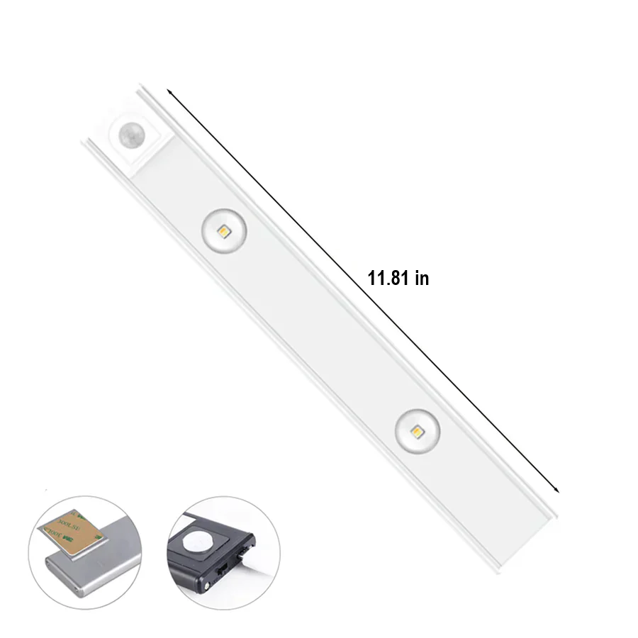 Rechargeable Wireless LED Cabinet Light with Motion Sensor