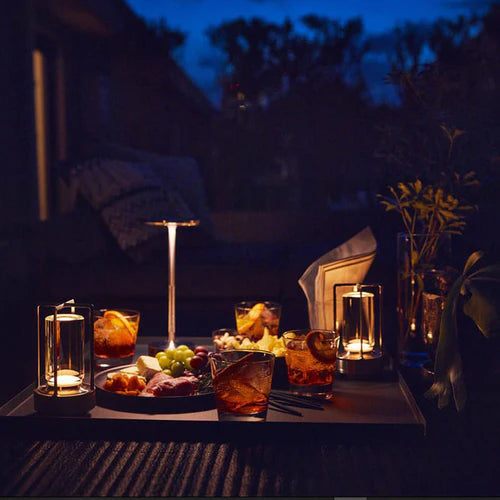 Wireless Rechargeable LED Table Lamp with Touch Control