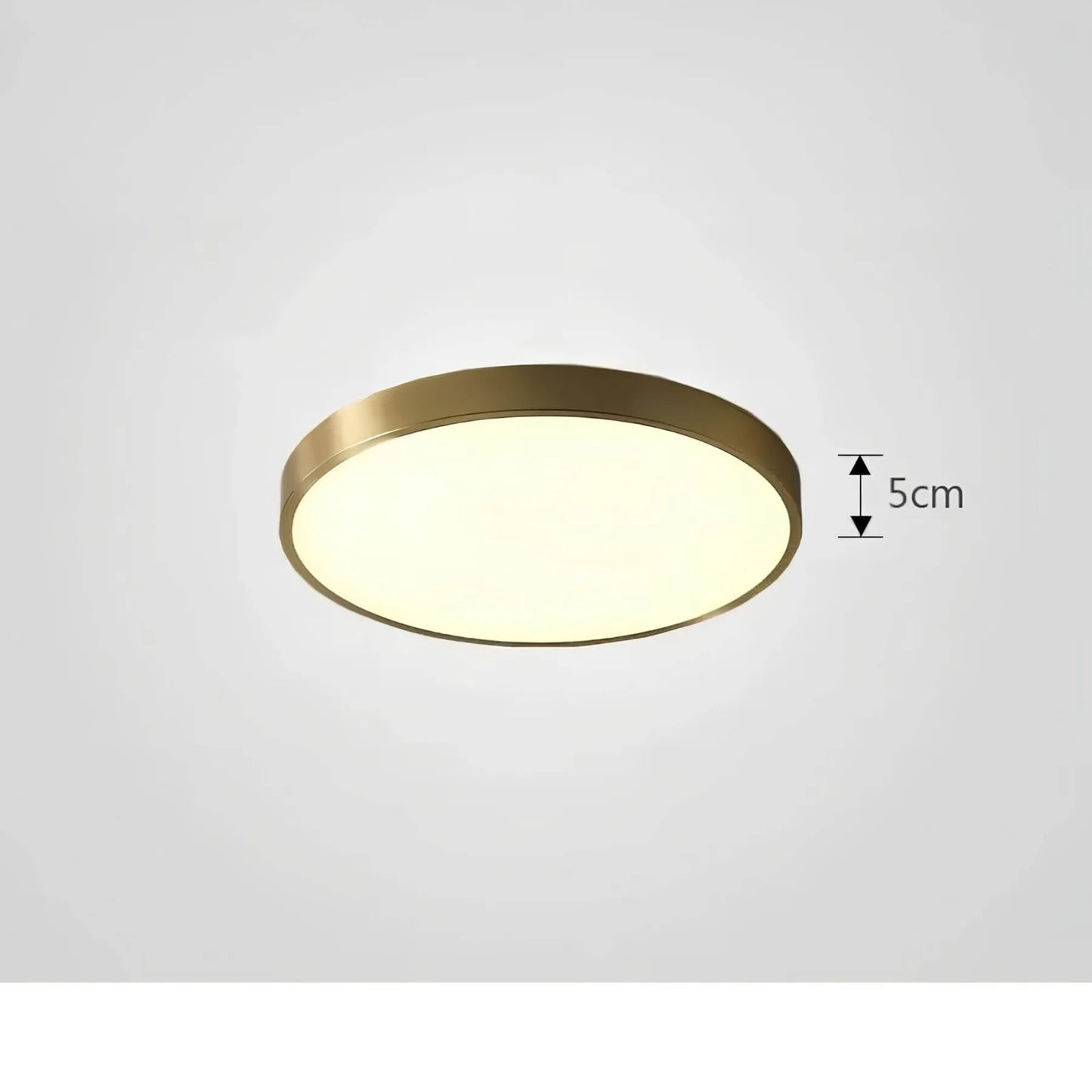 Modern Color-Changing Ceiling Light with Remote Control