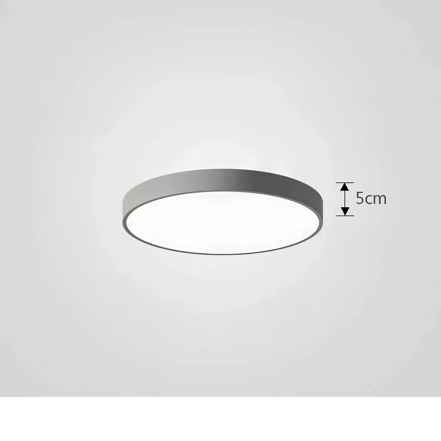 Modern ChromaCraft Ceiling Light with Remote Control and Color Dimming