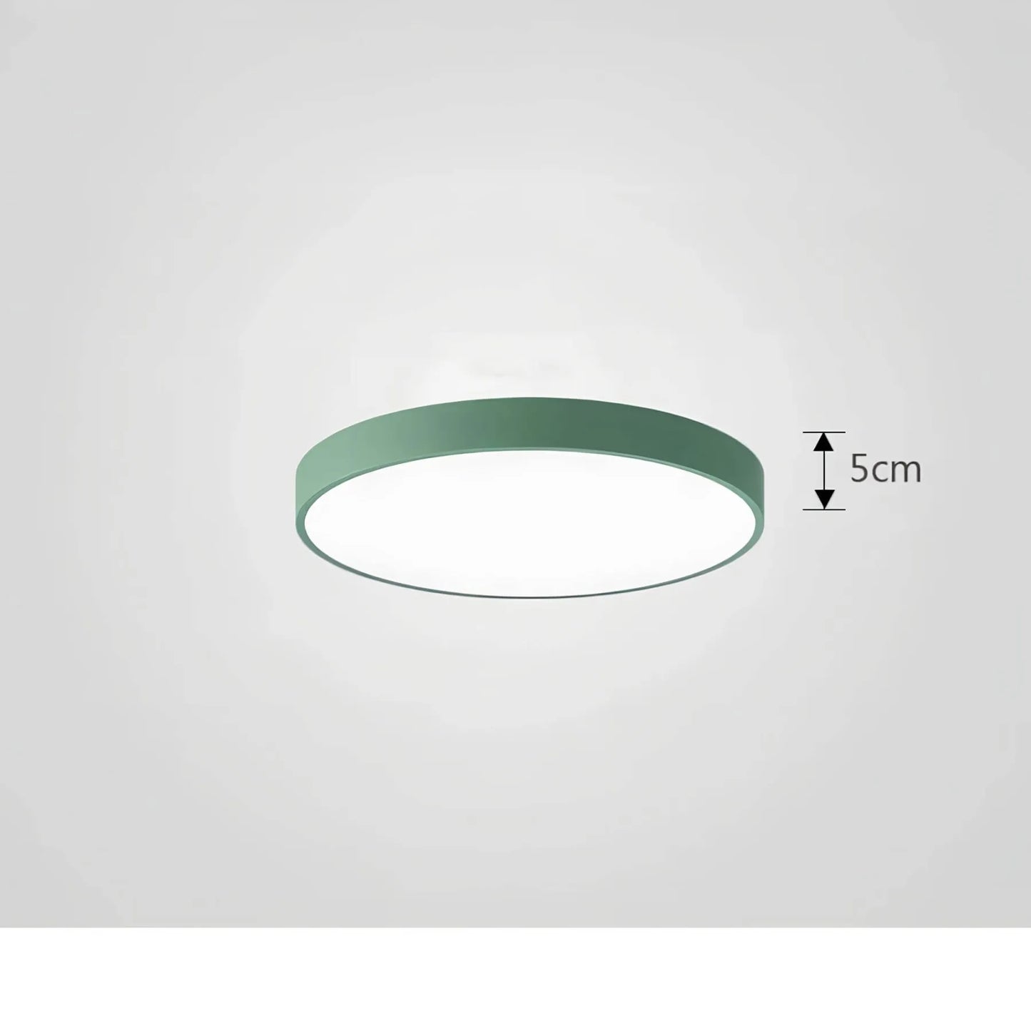 Modern Color-Changing Ceiling Light with Remote Control