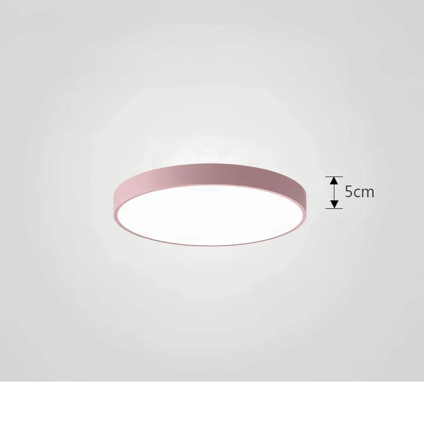 Modern Color-Changing Ceiling Light with Remote Control