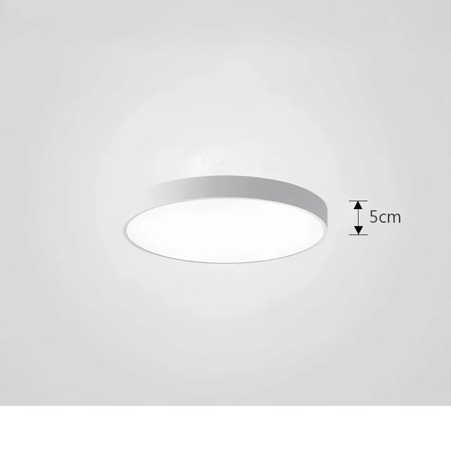 Modern ChromaCraft Ceiling Light with Remote Control and Color Dimming