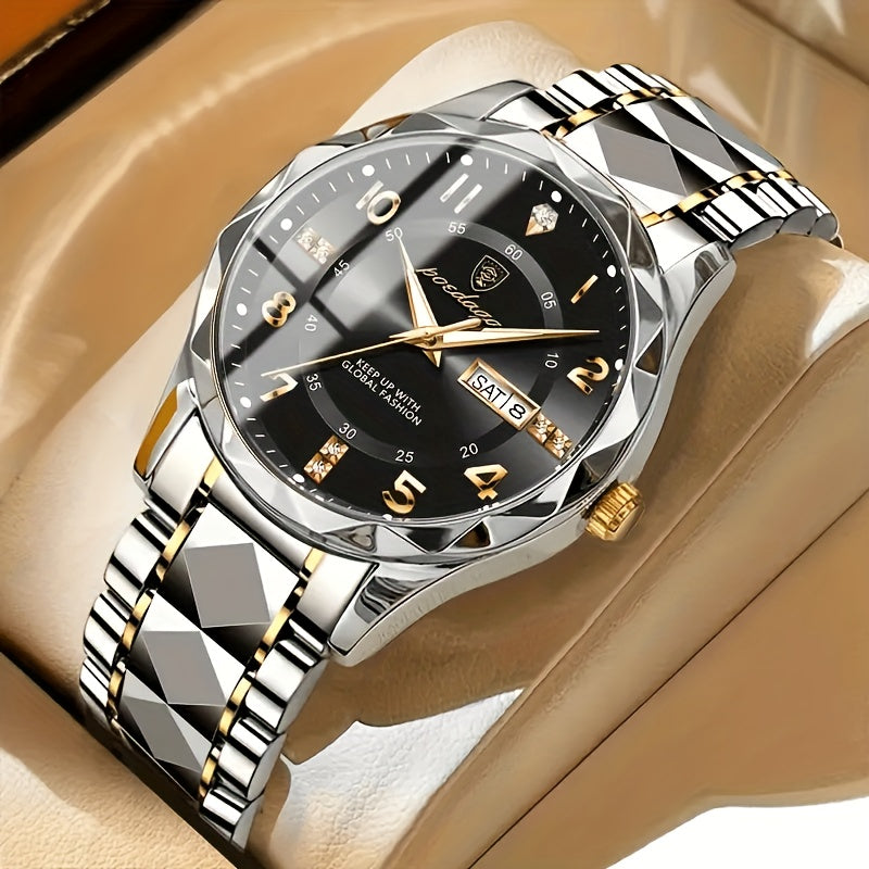 Multifunctional Waterproof Titanium Sports Watch for Men