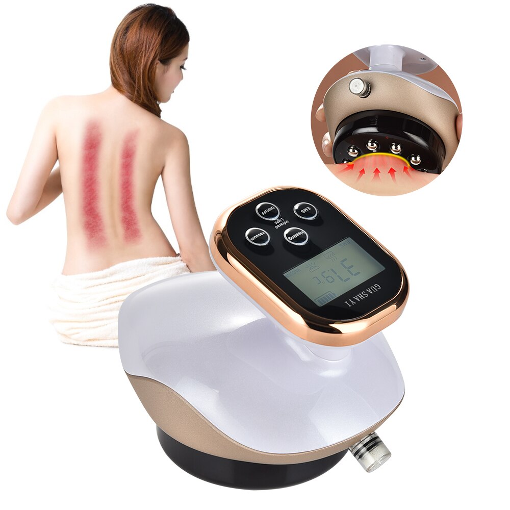 Suction EMS Massage Device for Lymphatic Drainage and Muscle Relaxation