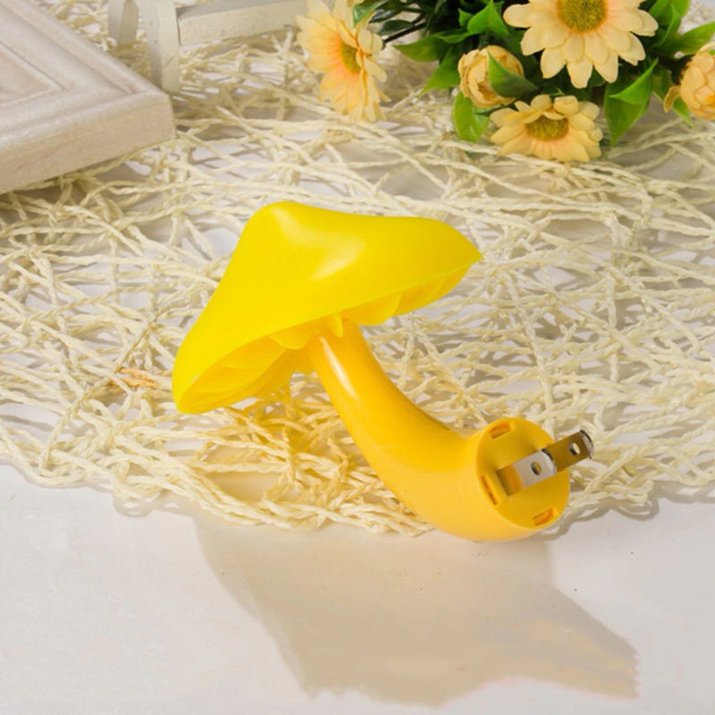 Magic Mushroom LED Night Light with Light Sensor