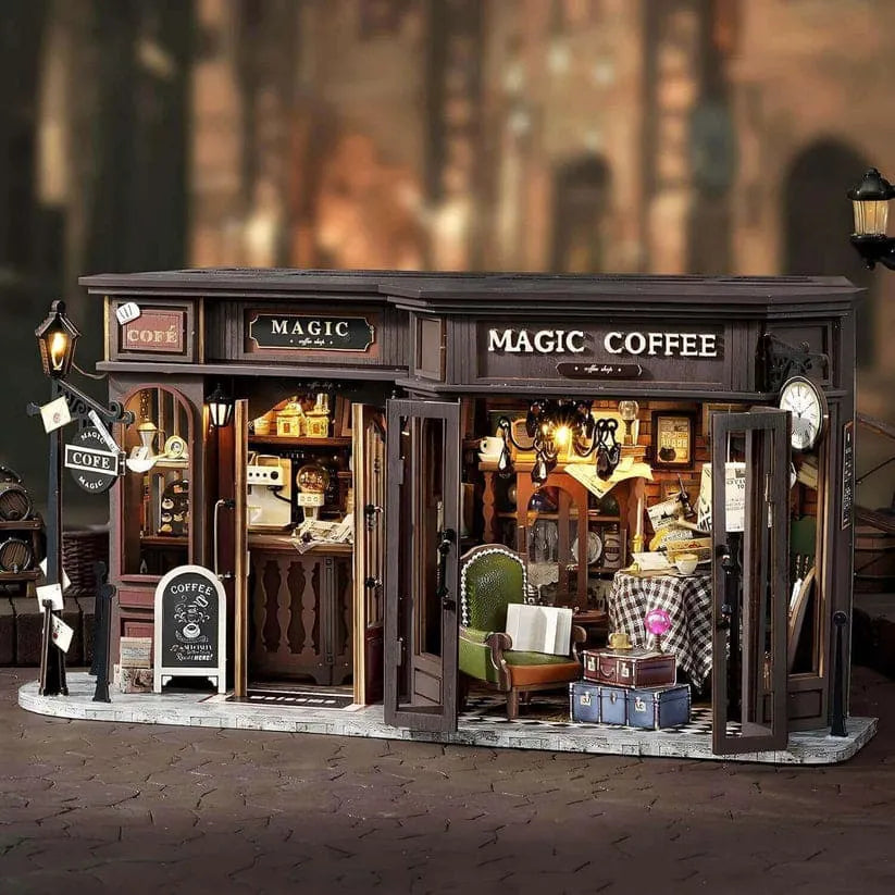 DIY Magic Coffee Shop Book Nook Kit
