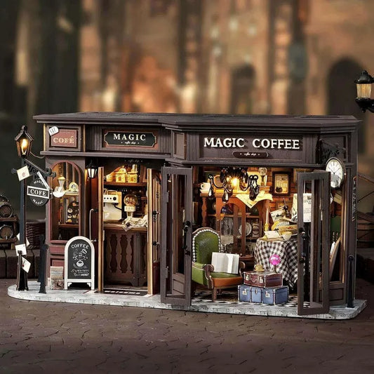 DIY Magic Coffee Shop Book Nook Kit