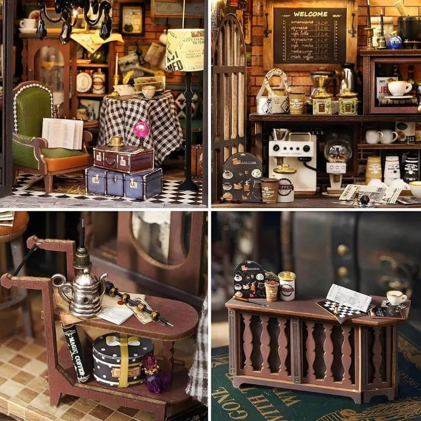 DIY Magic Coffee Shop Book Nook Kit