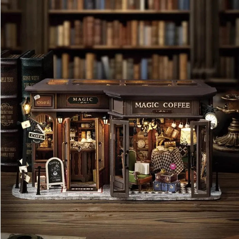 DIY Magic Coffee Shop Book Nook Kit