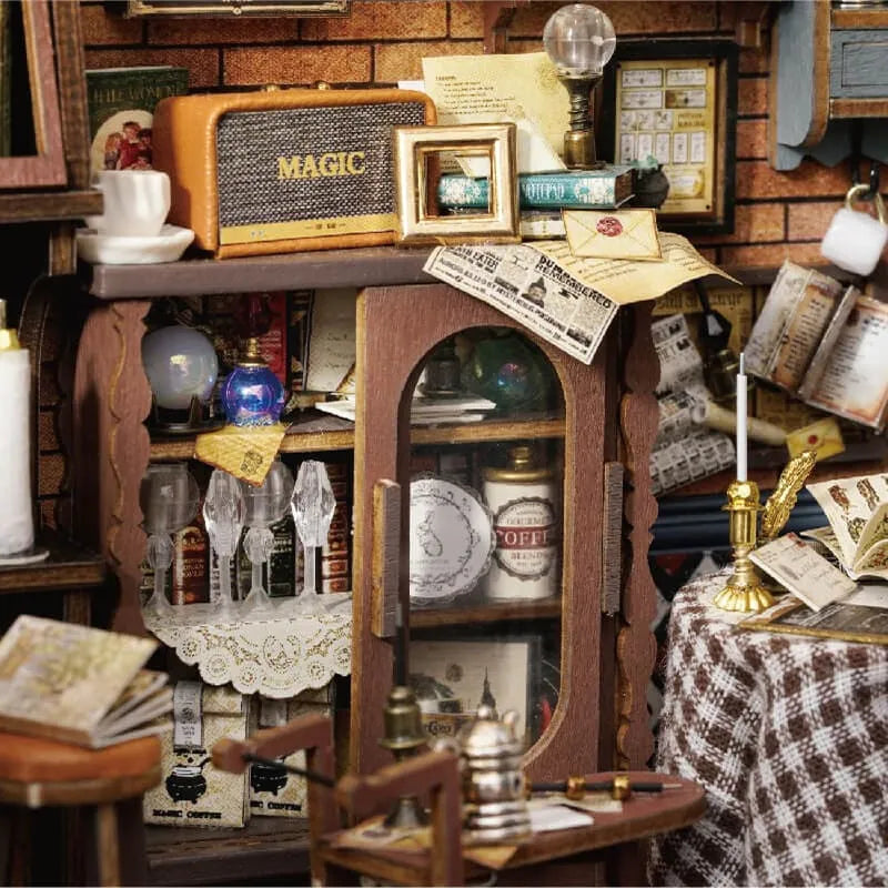 DIY Magic Coffee Shop Book Nook Kit