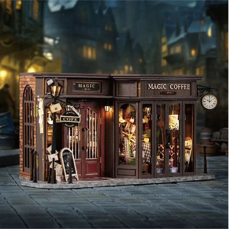 DIY Magic Coffee Shop Book Nook Kit