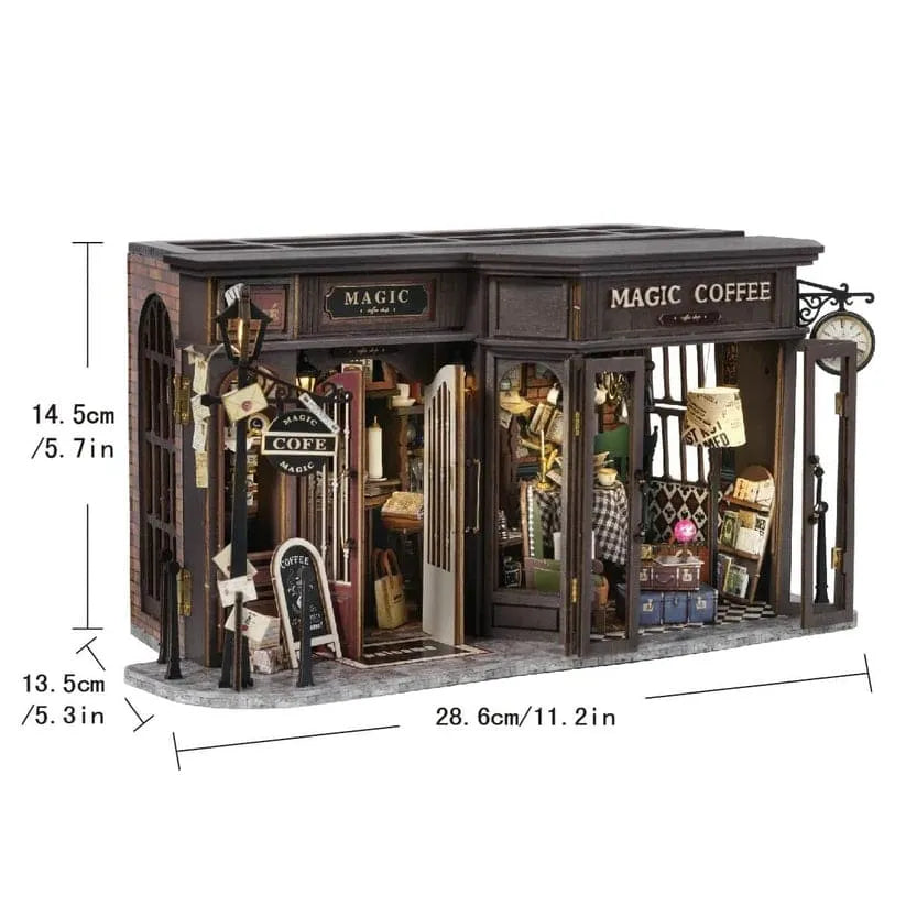 DIY Magic Coffee Shop Book Nook Kit