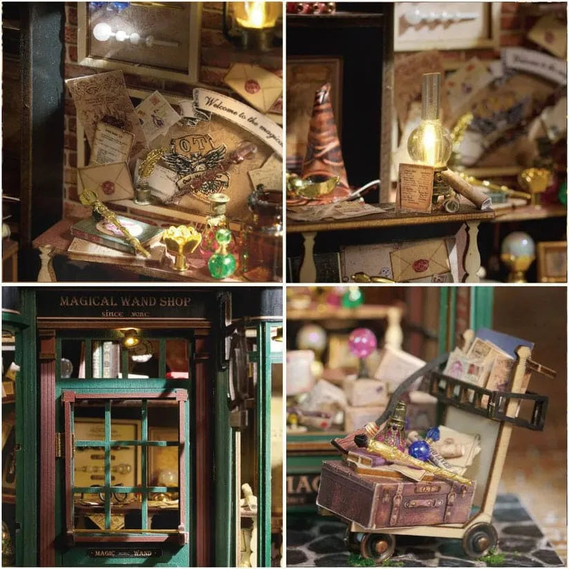 1:24 Scale Magic Shop Building Kit for Intermediate Builders
