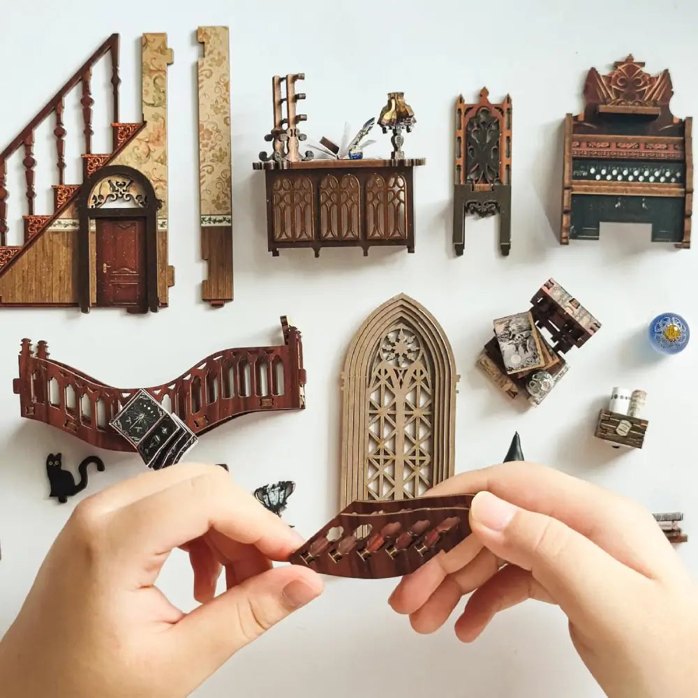DIY Building Kit with Front Protective Dust Cover