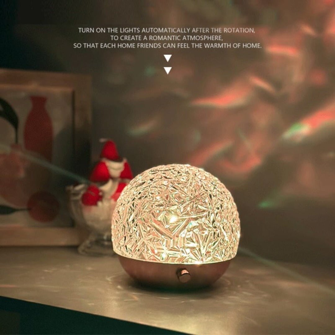 Dynamic Water Wave Projection Mood Lamp with Remote Control