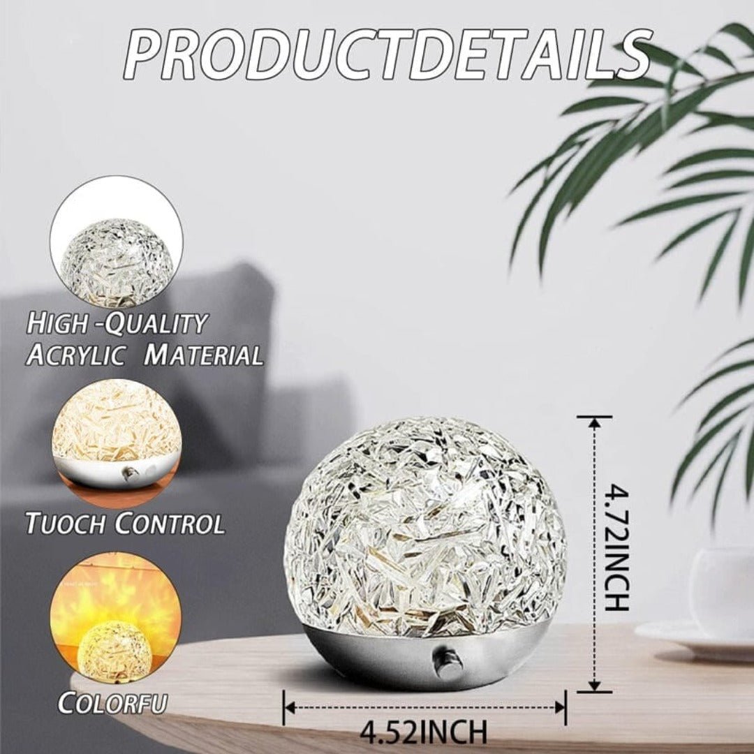 Dynamic Water Wave Projection Mood Lamp with Remote Control