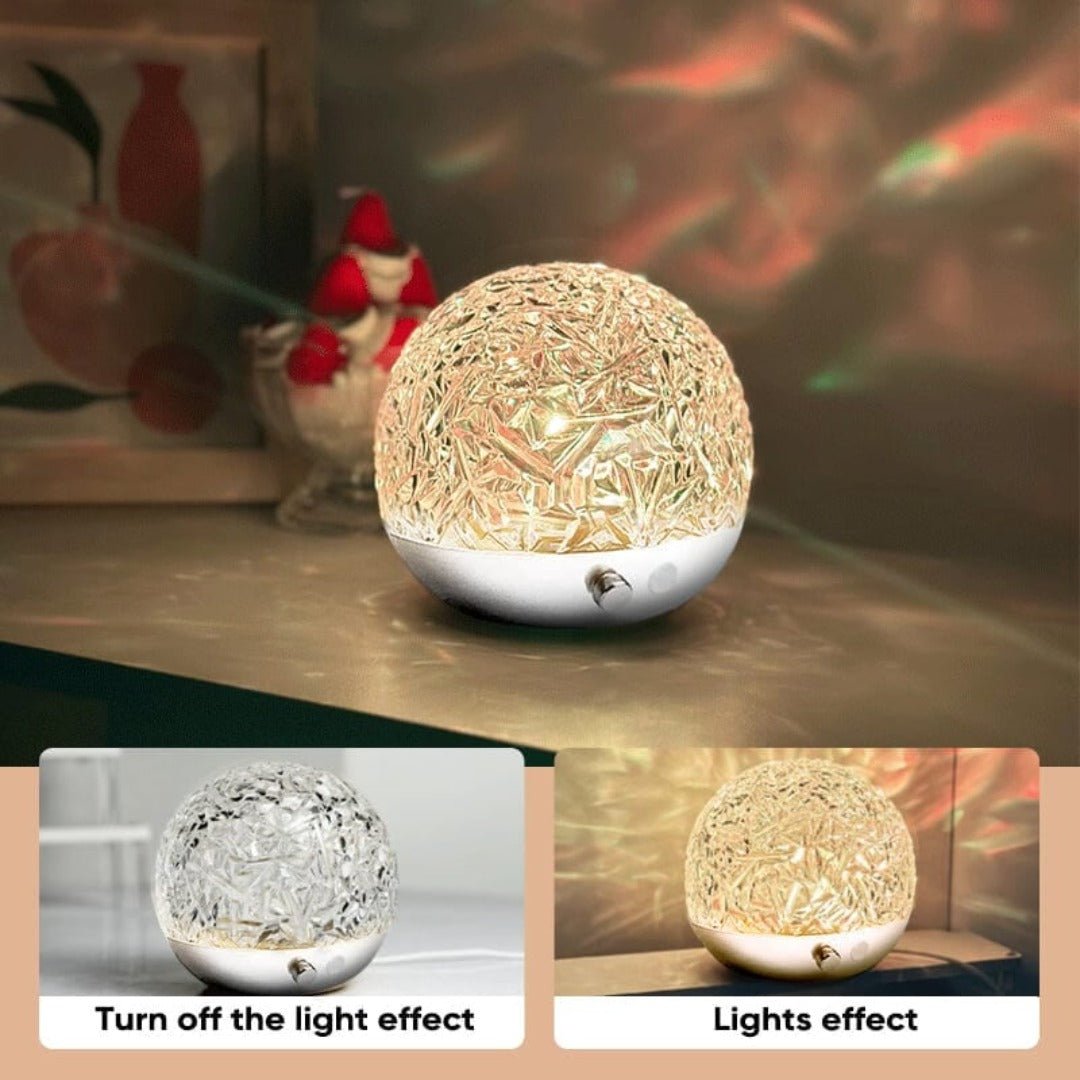 Dynamic Water Wave Projection Mood Lamp with Remote Control