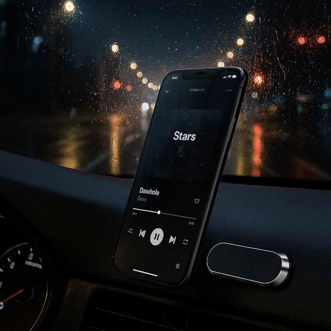 Magnetic Phone Holder for Car - No Installation Required