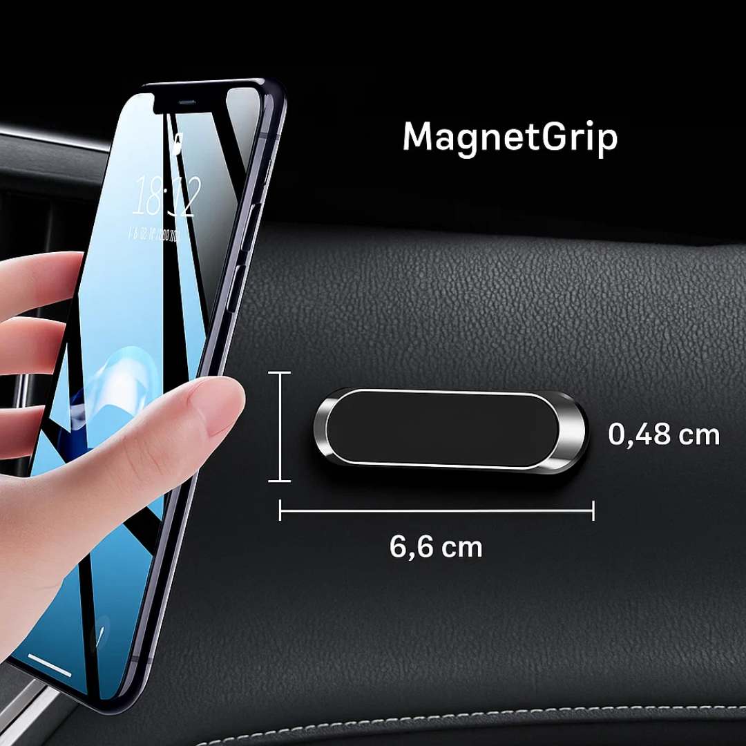 Magnetic Phone Holder for Car - No Installation Required