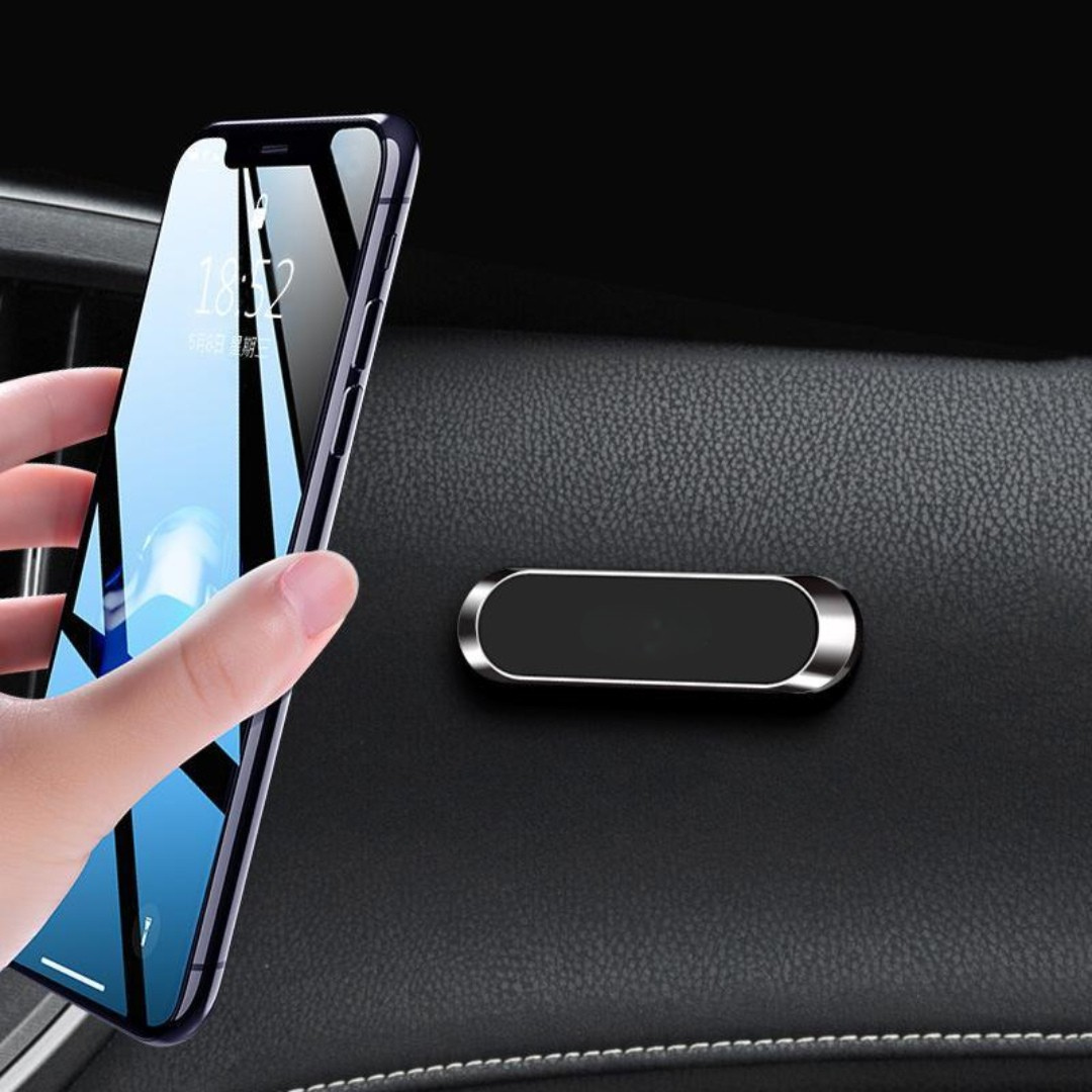Magnetic Phone Holder for Car - No Installation Required