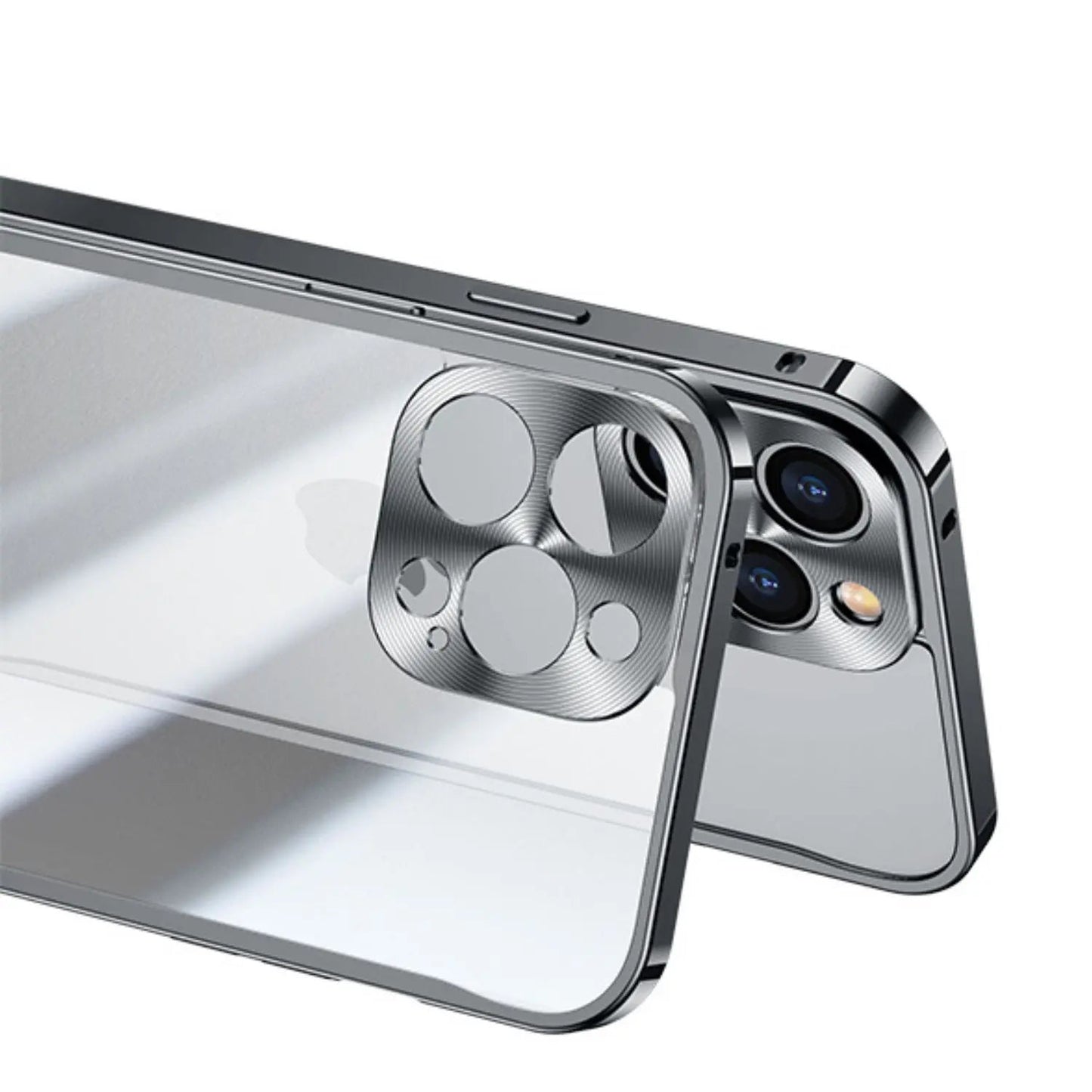 Metal MagSafe Case for iPhone Pro Max - Slim Clear Design with Premium Protection
