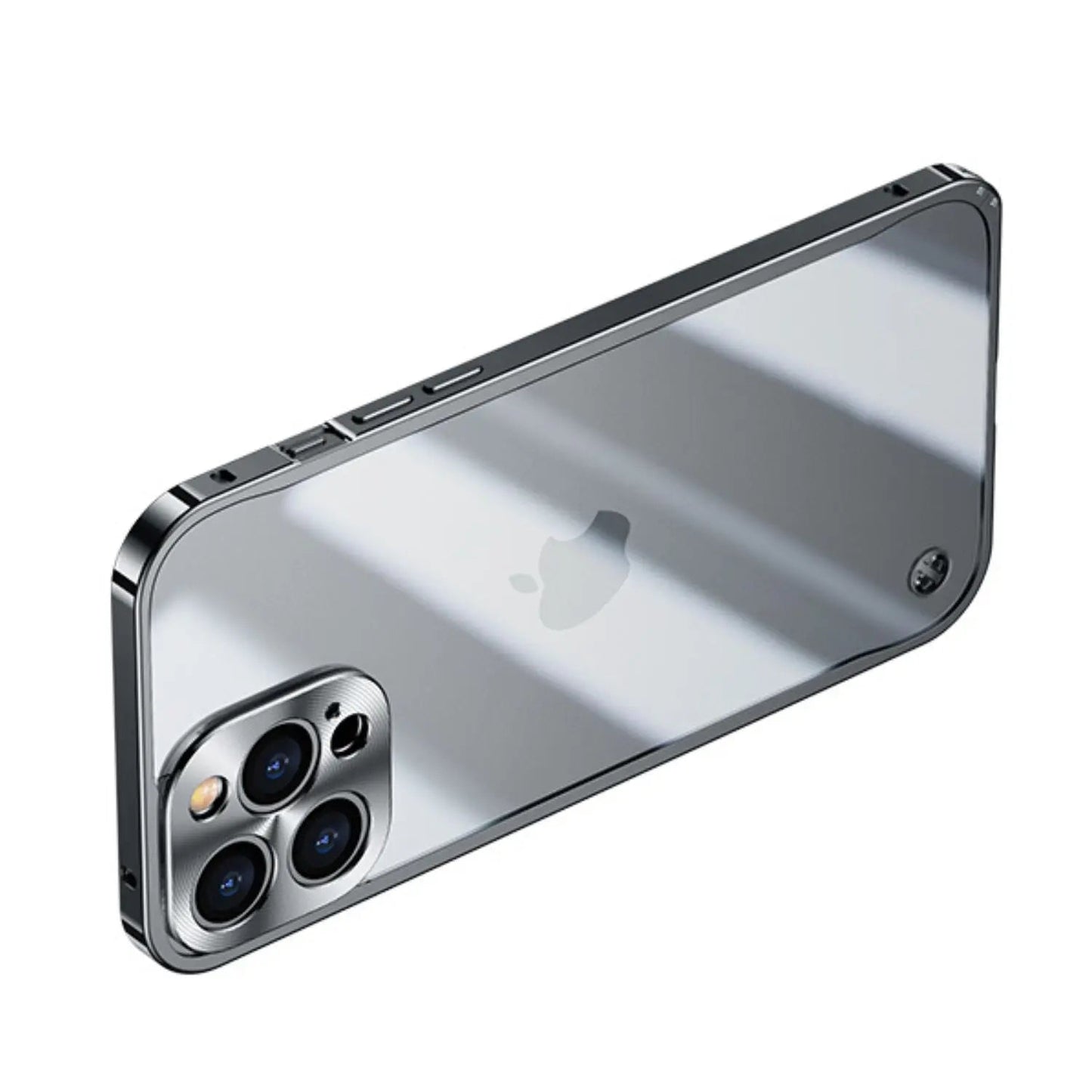 Metal MagSafe Case for iPhone Pro Max - Slim Clear Design with Premium Protection