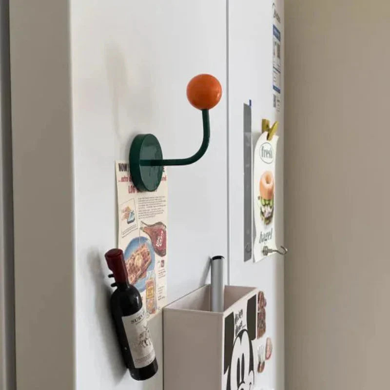 Eames Dot Color Rush Magnetic Hook in Green, Blue, Yellow