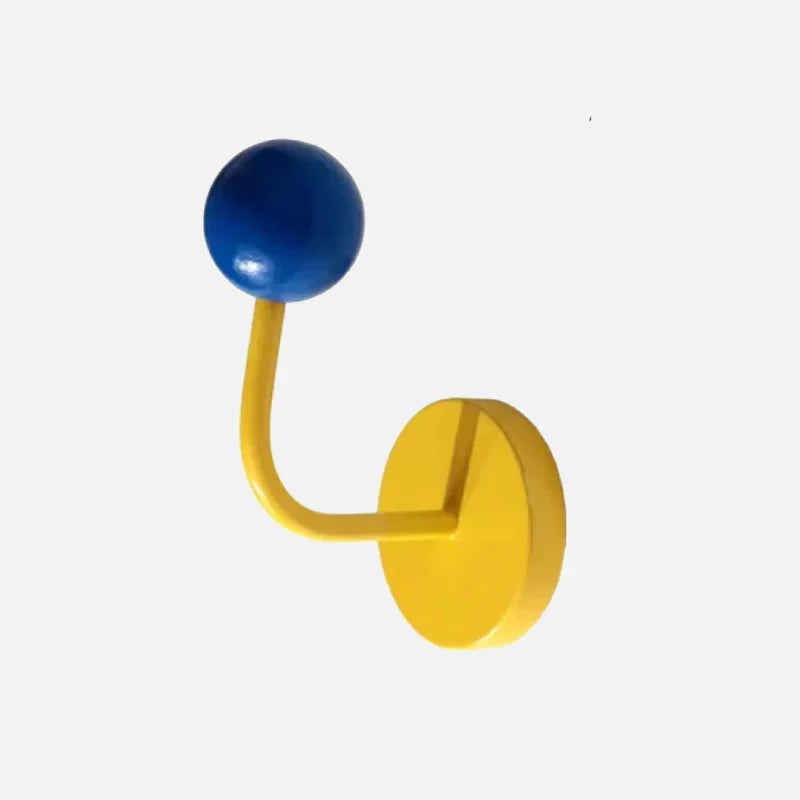 Eames Dot Color Rush Magnetic Hook in Green, Blue, Yellow