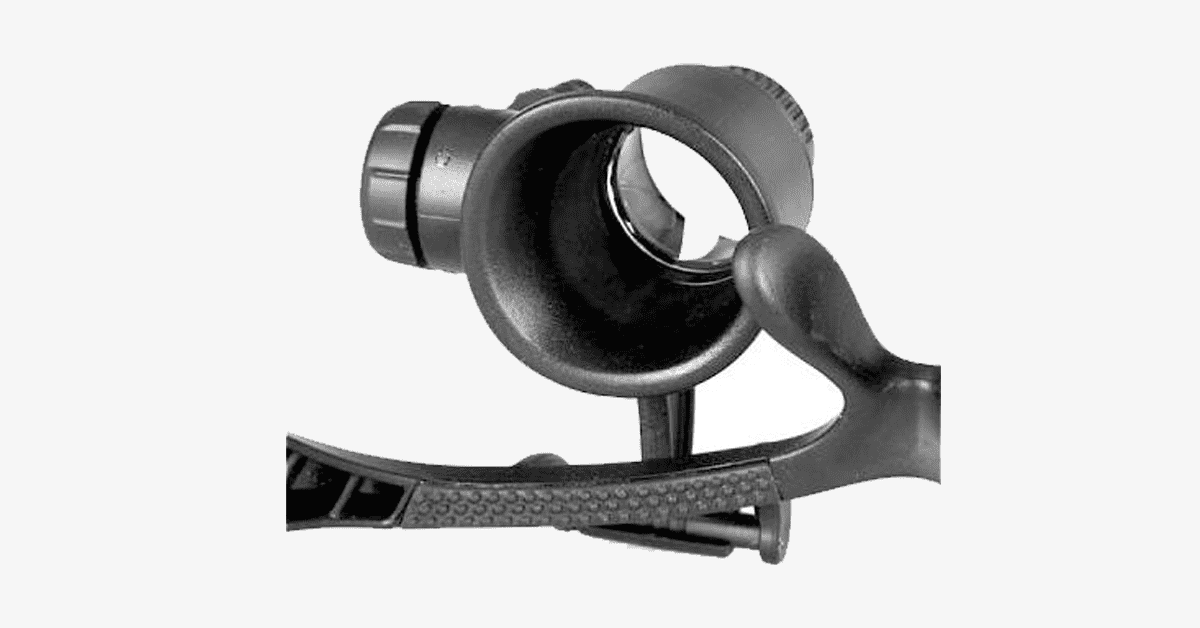 Hands-Free Magnifying Glass with LED Lights and Adjustable Lens