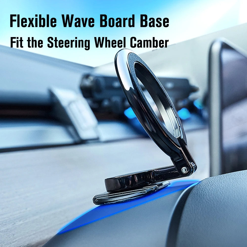 Ergonomic Magnetic Phone Holder with 360-Degree Rotation