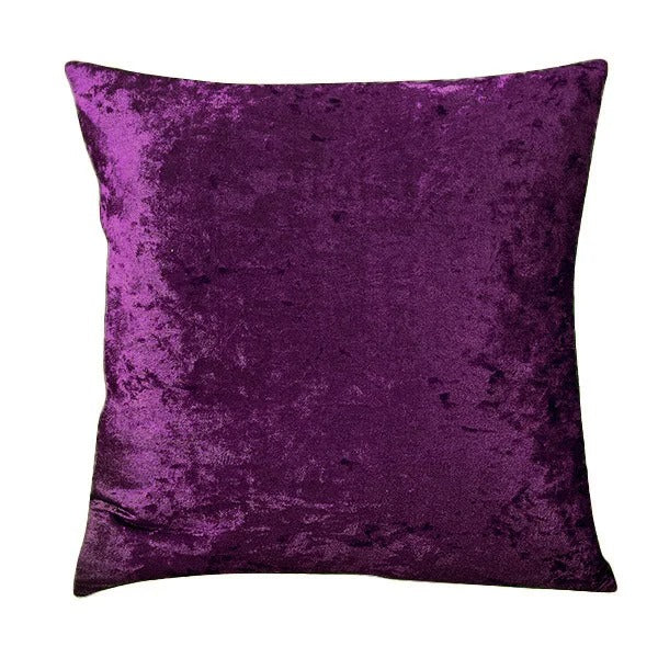Ultra Soft Beige Velvet Cushion Cover