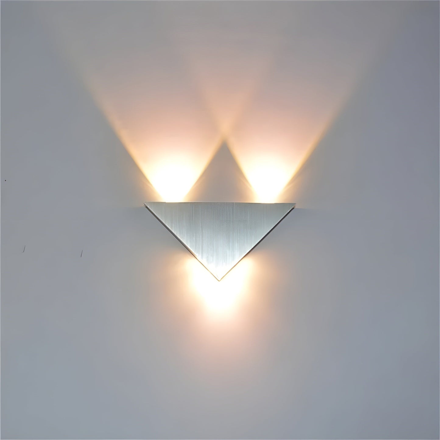 Modern Triangle LED Wall Lamp with Dimmable Lighting