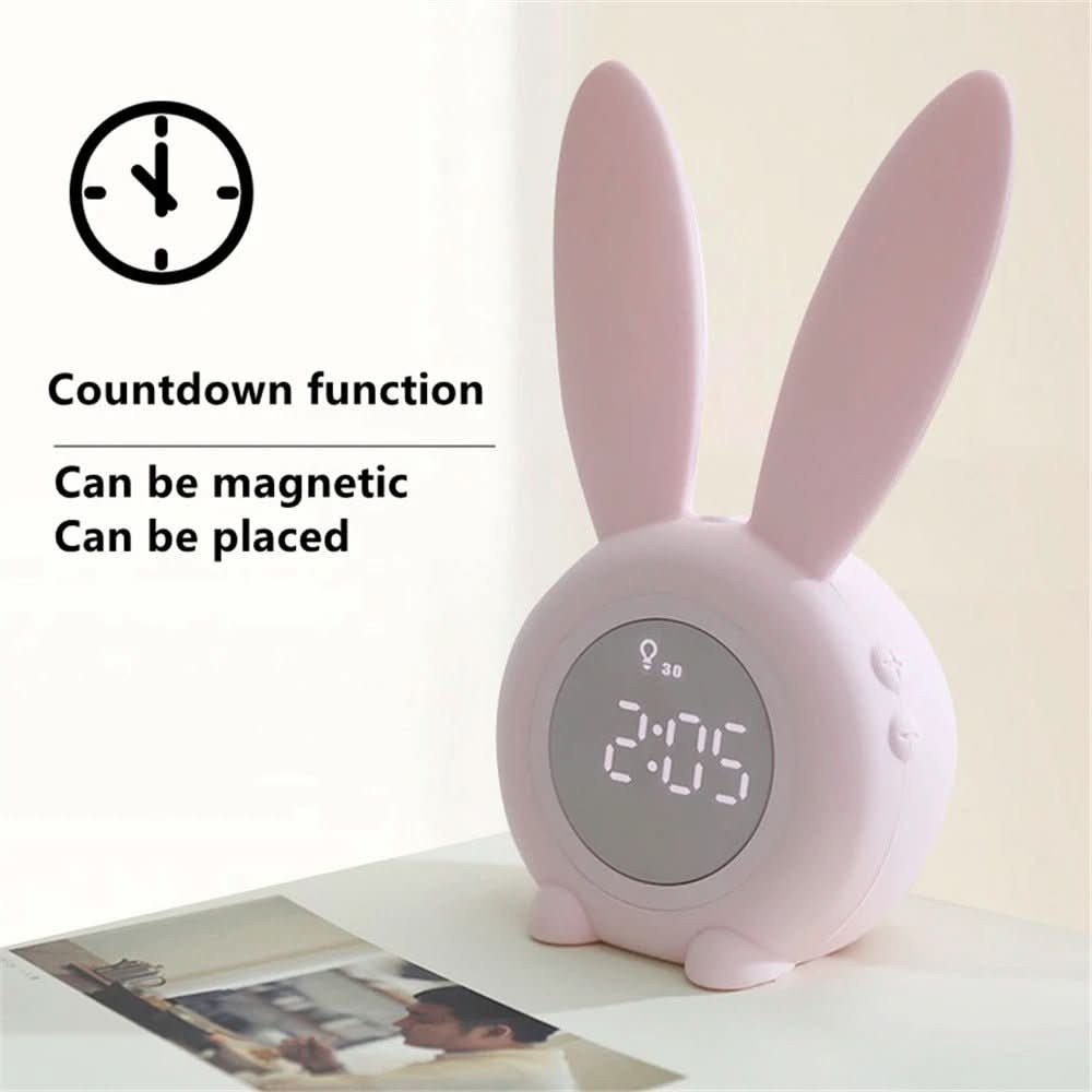 Gentle Night Light with Alarm for Toddlers