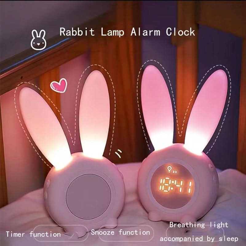 Gentle Night Light with Alarm for Toddlers