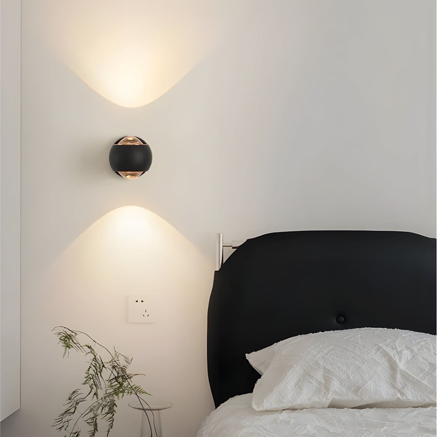 Modern 360-Degree Rotating LED Wall Lamp