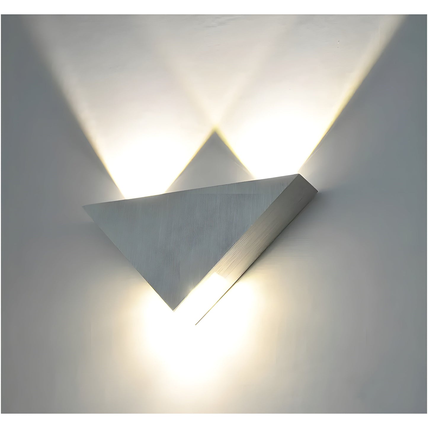 Modern Triangle LED Wall Lamp with Dimmable Lighting