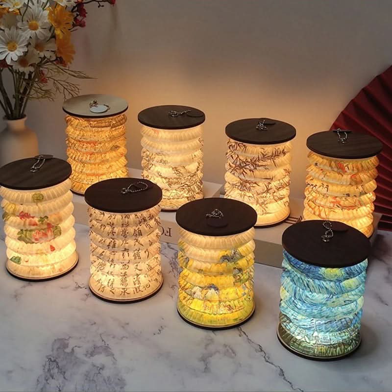 Foldable Touch Control LED Table Lamp with USB Rechargeable Battery