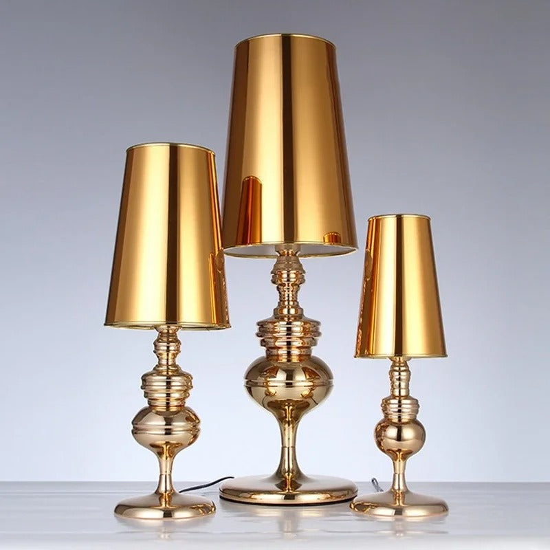 Modern Scandinavian LED Table Lamp with Fabric Shade