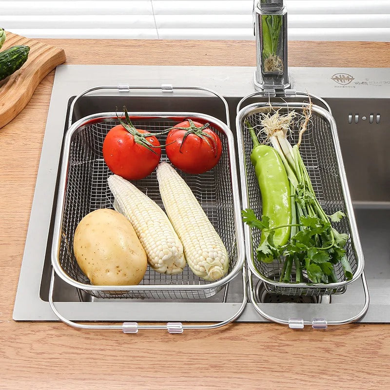 Expandable Metal Sink Strainer Insert