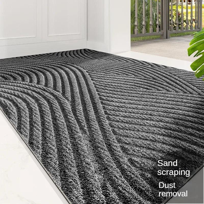 Non-Slip Nordic PVC Doormat for Entryway