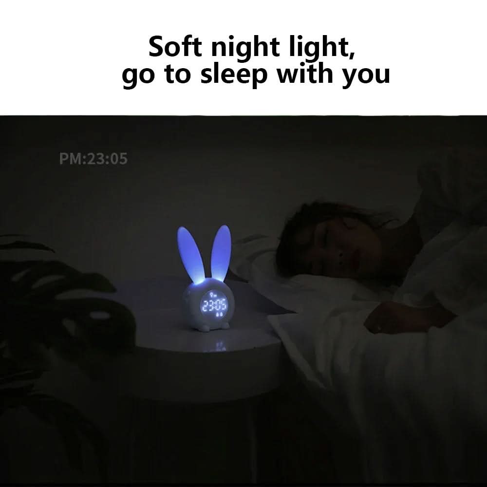 Gentle Night Light with Alarm for Toddlers