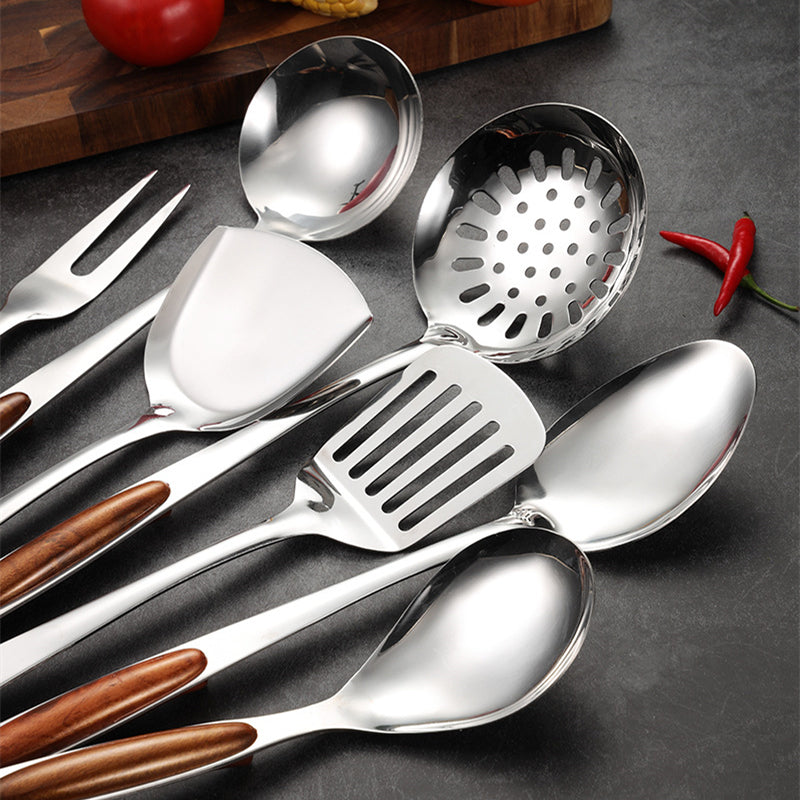 Ergonomic Stainless Steel Kitchen Tool Set, 5-Piece